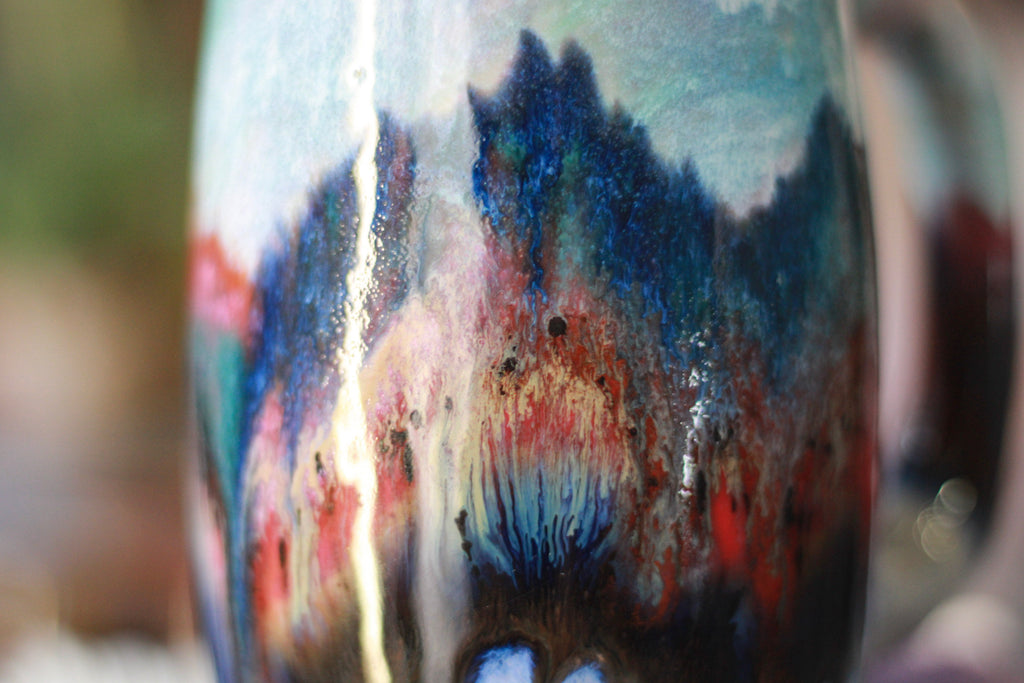 16-H Surprise EXPERIMENT Notched Mug, 24 oz.