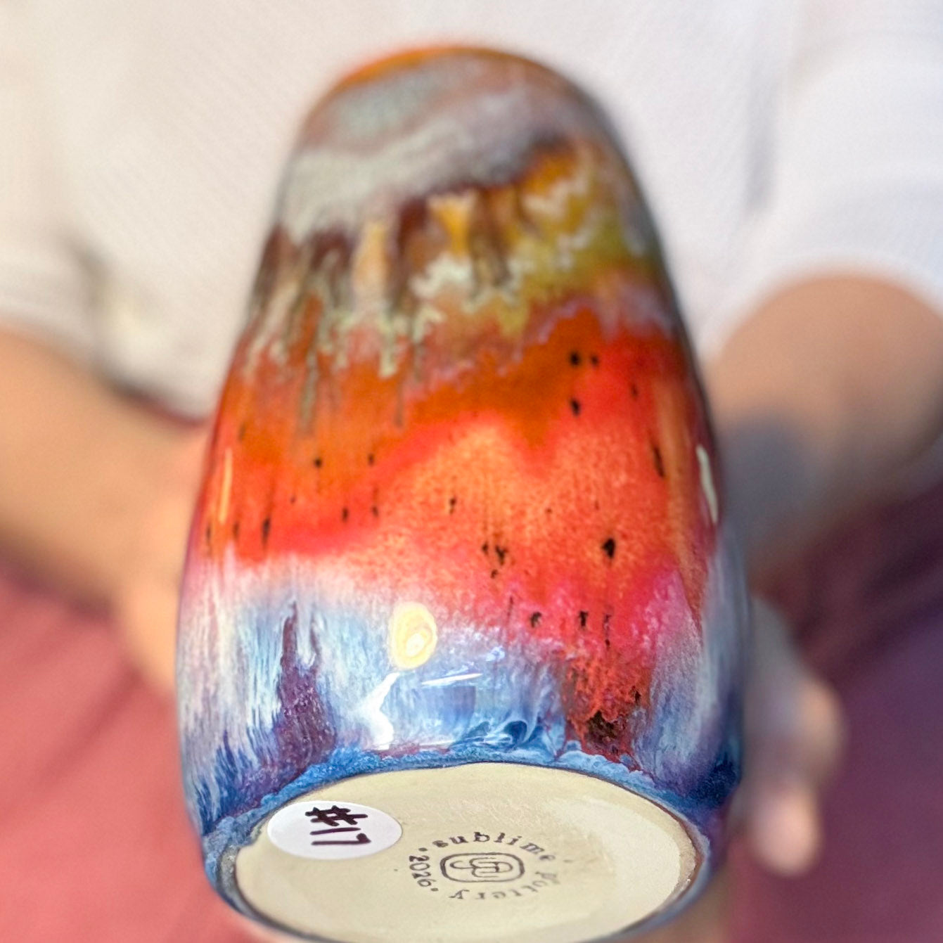 17-C Rainbow Grotto Variation Mug - MISFIT, 22 oz. - 15% off