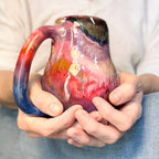 17-D Rainbow PROTOTYPE Mid Mod Mug, 22 oz.