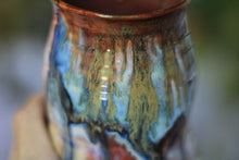 Load image into Gallery viewer, 13-D Messy Grace Notched Barely Flared Textured Divot Mug, 20 oz.