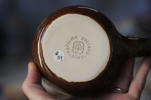 Load image into Gallery viewer, 09-G Brown PROTOTYPE Textured Divot Mug, 20 oz.
