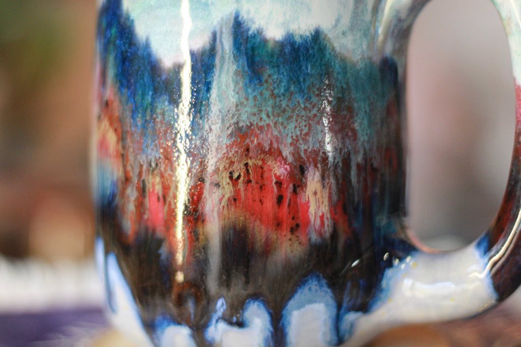 16-H Surprise EXPERIMENT Notched Mug, 24 oz.