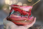 15-F Strawberry Hills EXPERIMENT Textured Divot "Sipping Bowl", 13 oz.