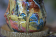 Load image into Gallery viewer, 13-D Messy Grace Notched Barely Flared Textured Divot Mug, 20 oz.