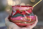 15-F Strawberry Hills EXPERIMENT Textured Divot "Sipping Bowl", 13 oz.