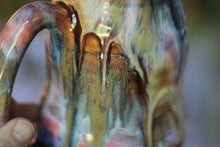 Load image into Gallery viewer, 13-D Messy Grace Notched Barely Flared Textured Divot Mug, 20 oz.
