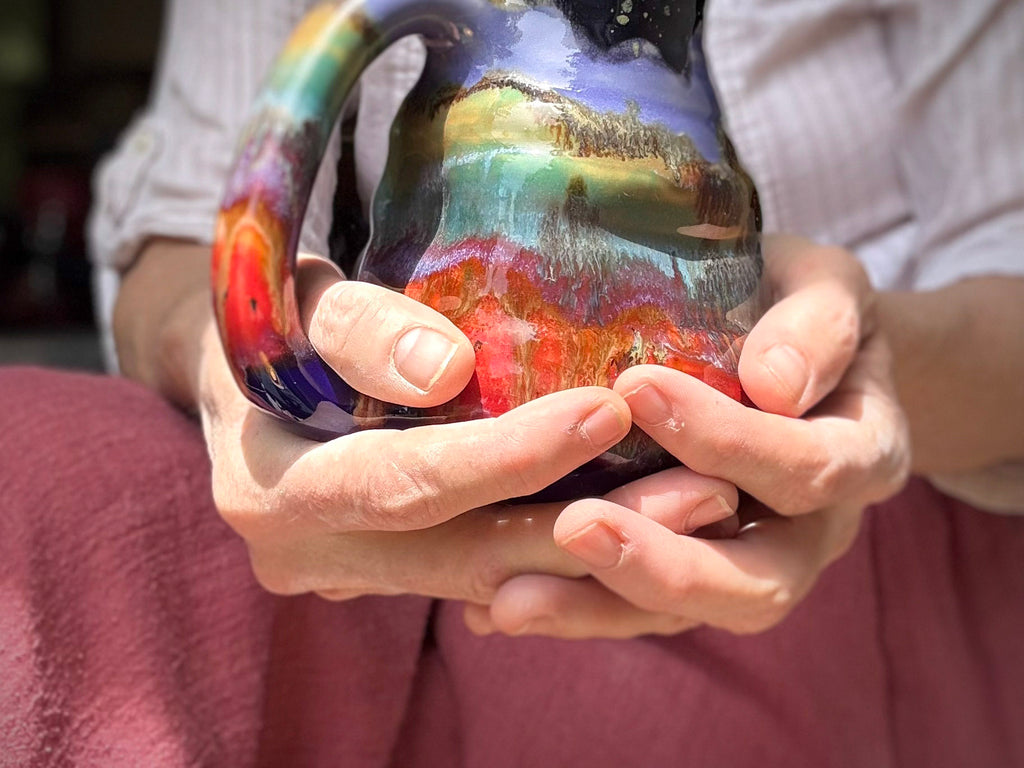 18-B Purple Mountain Majesty Cuddle Mug, 22 oz.