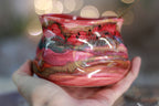 15-F Strawberry Hills EXPERIMENT Textured Divot "Sipping Bowl", 13 oz.
