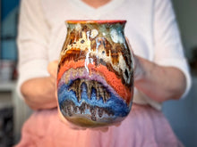 Load image into Gallery viewer, 19-C Desert Oasis Flared Textured Mug, 22 oz.
