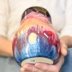 17-D Rainbow PROTOTYPE Mid Mod Mug, 22 oz.