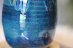 14-F Blue EXPERIMENT Textured Mug, 21 oz.
