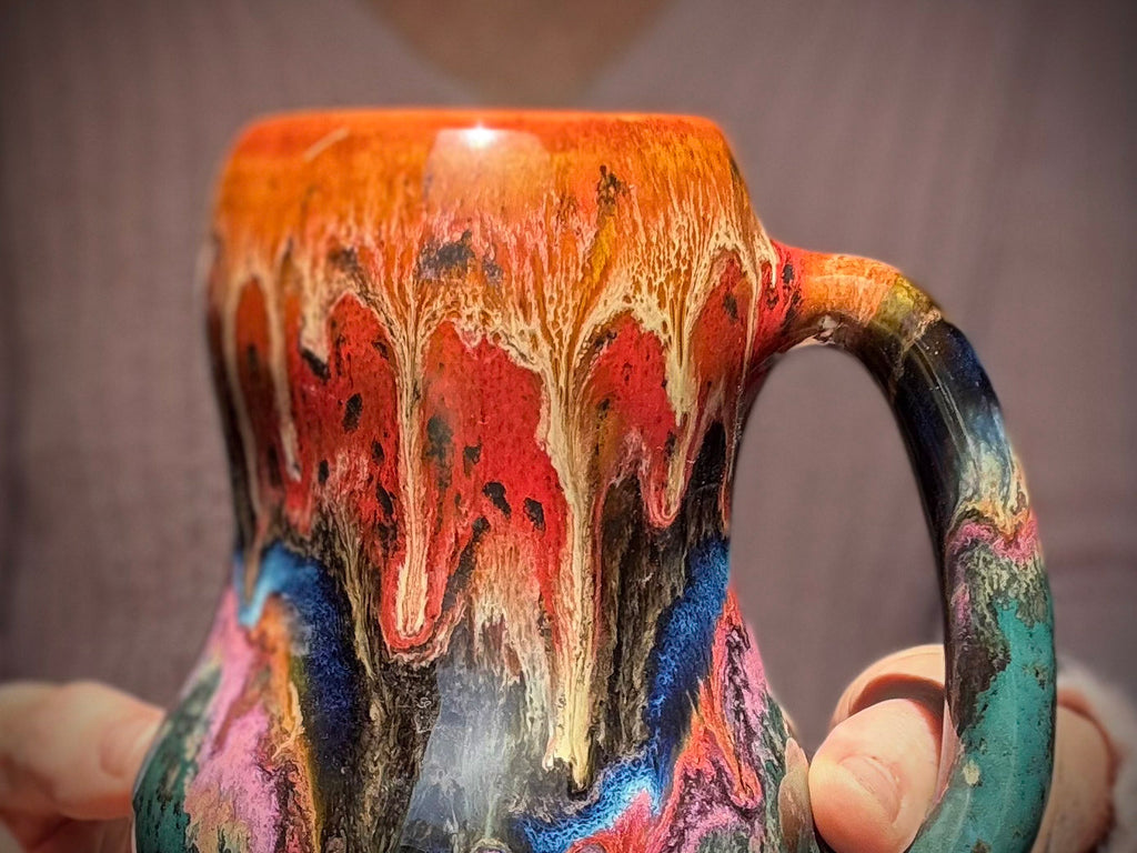 18-B Molten Gourd Mug - TOP SHELF MISFIT, 20 oz.