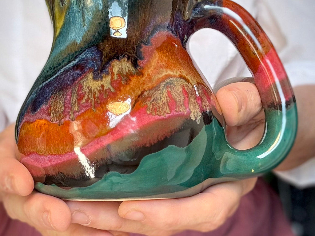 17-D Rainbow PROTOTYPE Flared Mug, 16 oz.