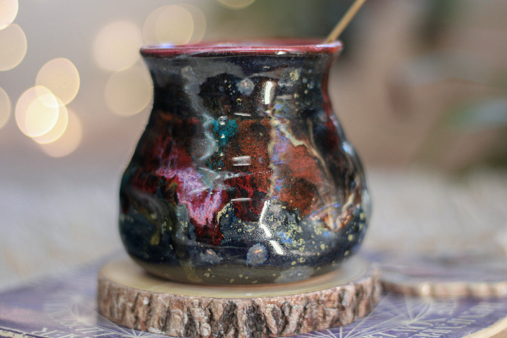 12-C Rustic Stellar Divot 'Sipping' Bowl, 12 oz.