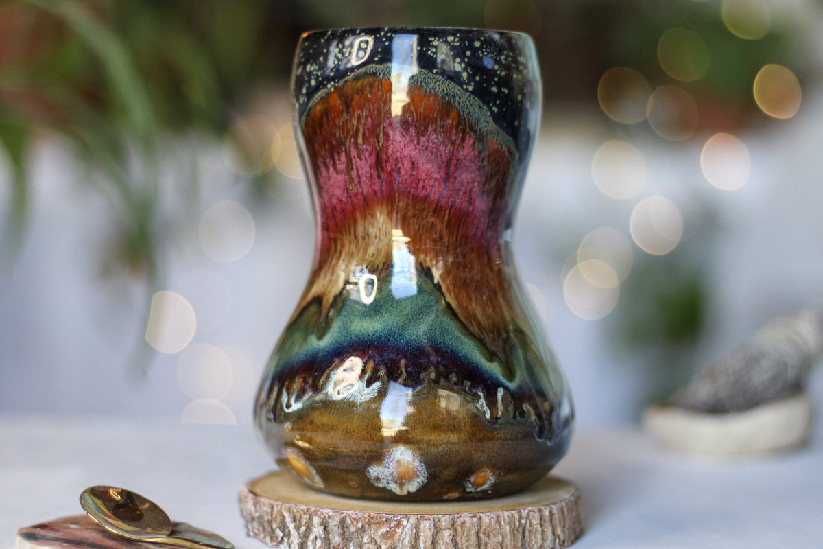 16-B Starry Night Gourd Mug - TOP SHELF, 21 oz.
