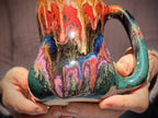 18-B Molten Gourd Mug - TOP SHELF MISFIT, 20 oz.