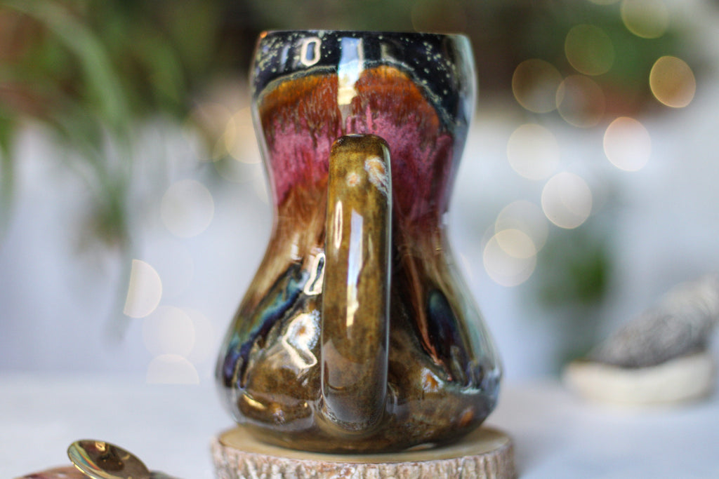 16-B Starry Night Gourd Mug - TOP SHELF, 21 oz.