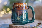 15-E New Wave Textured Mug - TOP SHELF, 19 oz.