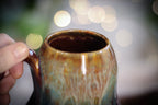 17-D Aqua Falls Gourd Mug, 20 oz.