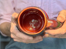 Load image into Gallery viewer, 18-C Red PROTOTYPE Curvy Mug, 22 oz.