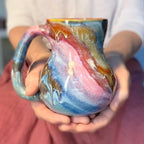 18-D Rainbow Grotto Variation Flared Mug, 20 oz.