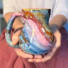 Load image into Gallery viewer, 18-D Rainbow Grotto Variation Flared Mug, 20 oz.