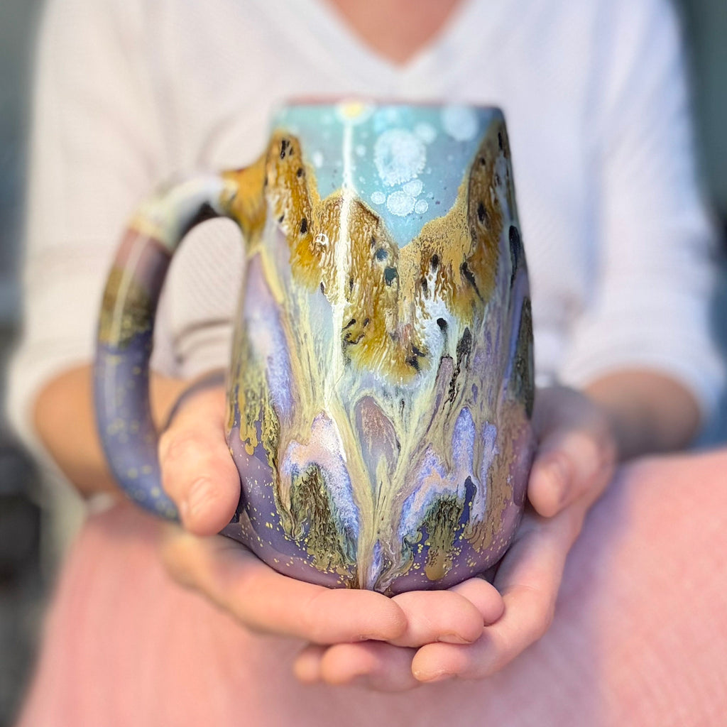 17-B Lavender Fields Mug - MISFIT, 23 oz. - 15% off