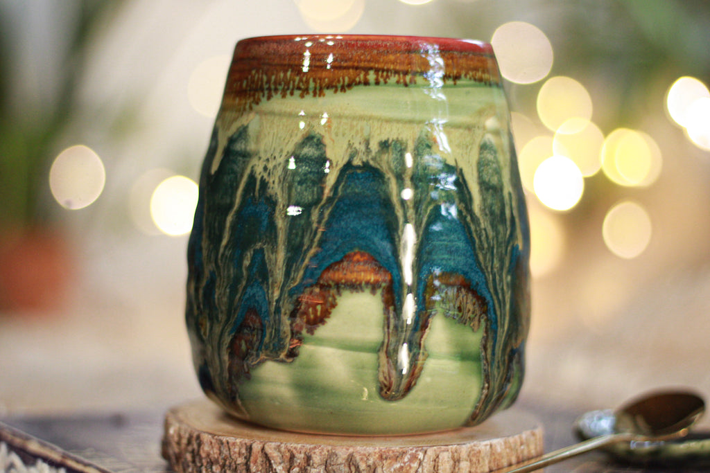 14-F EXPERIMENT Textured Mug, 20 oz.