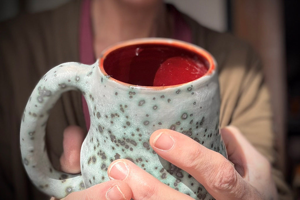 16-F Lunestone Mid Mod Mug, 16 oz. (This listing is for one mug)