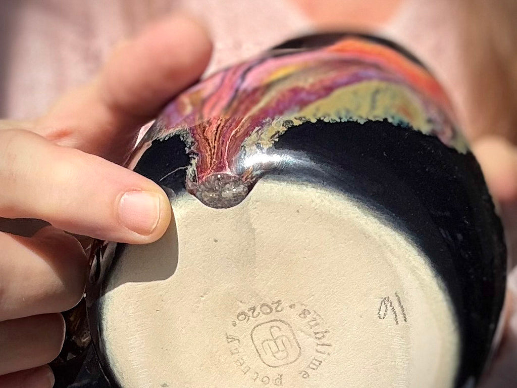 16-C Molten Strata Mid Mod Mug, 19 oz.