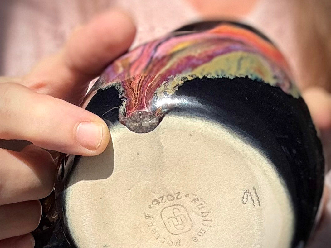 16-C Molten Strata Mid Mod Mug, 19 oz.