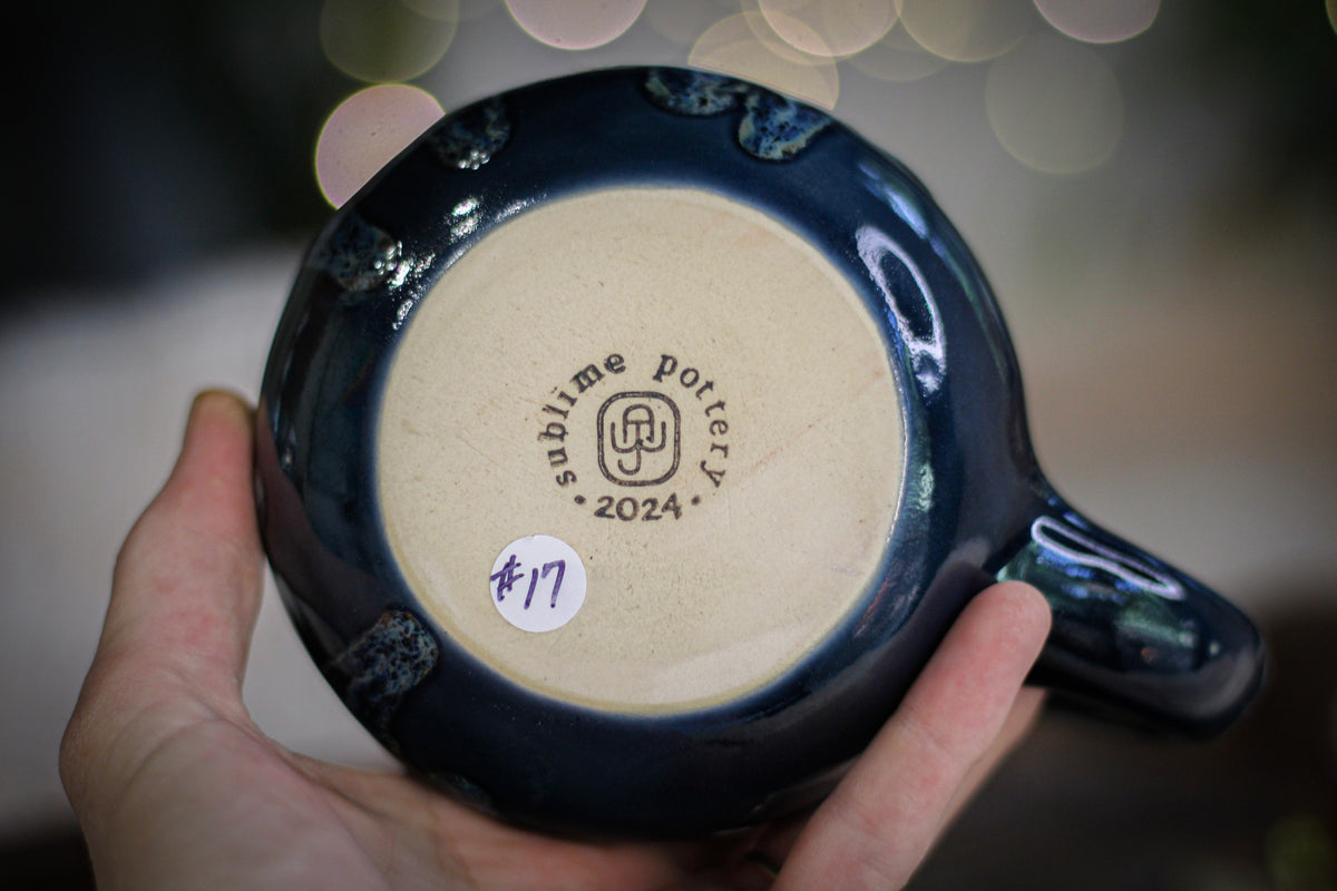 17-D Moody Blues Gourd Mug, 18 oz.