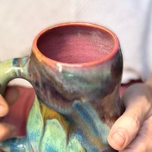 Load image into Gallery viewer, 02-D Green PROTOTYPE Mid Mod Mug - TOP SHELF, 20 oz.