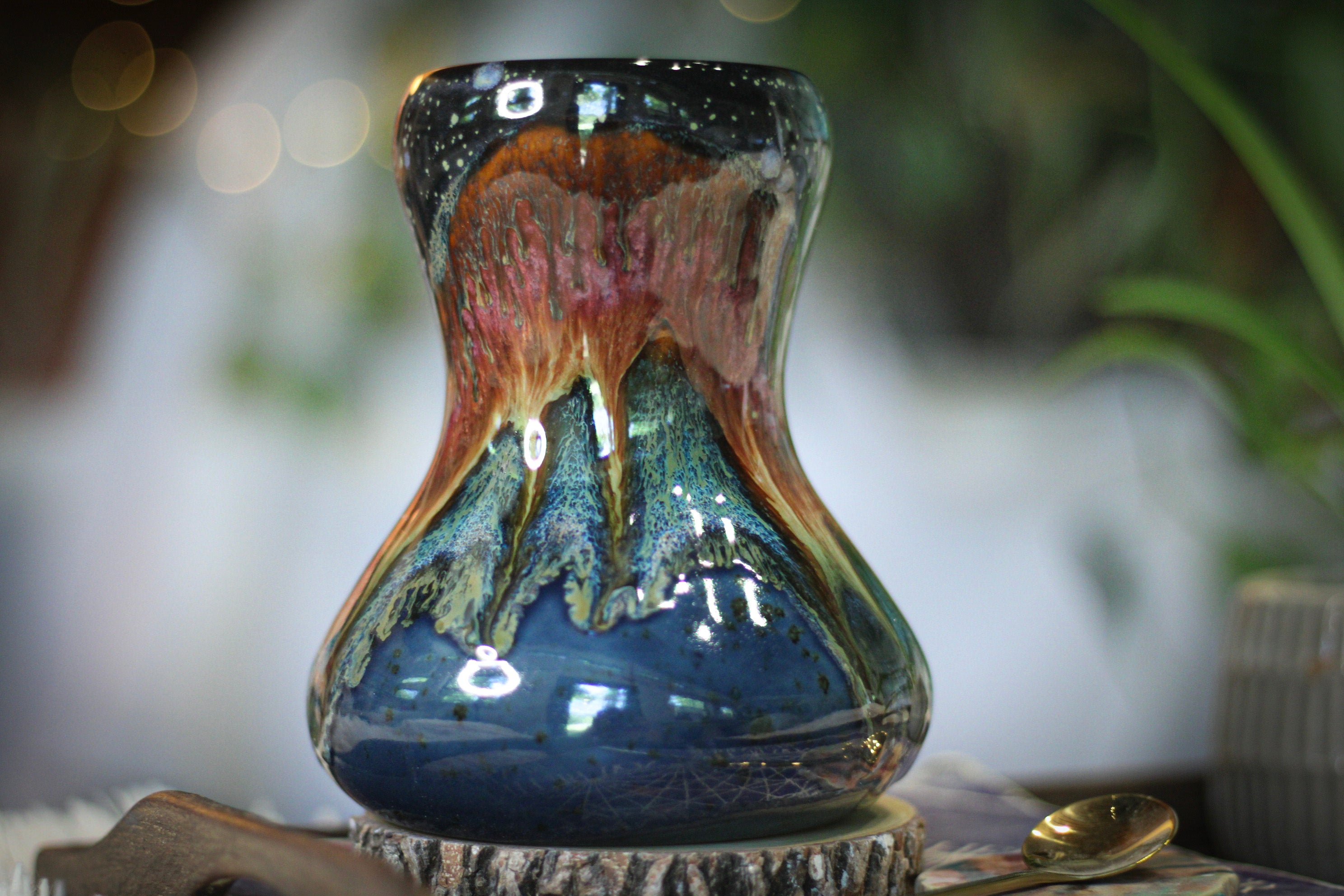 02-B Starry Night Gourd Mug - TOP SHELF, 24 oz.