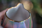 02-C PROTOTYPE Crystal Divot Bedside Pitcher, 22 oz.