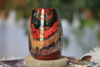 02-D Red 'FLOW' PROTOTYPE Textured Mug, 20 oz.