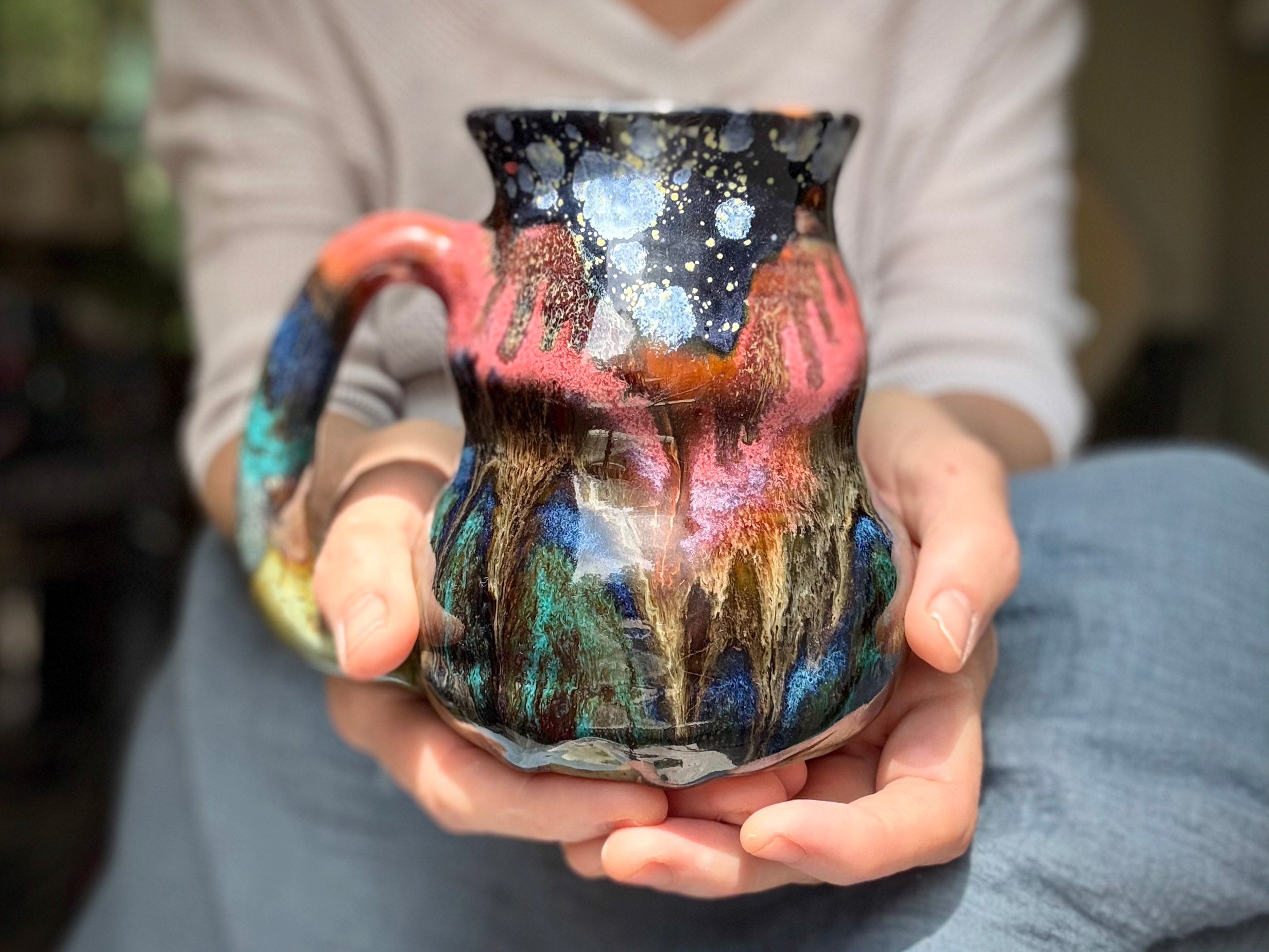 03-B Starry Night Cuddle Mug - TOP SHELF, 23 oz.