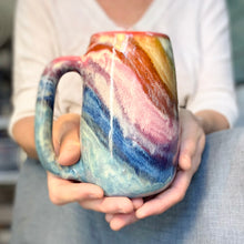 Load image into Gallery viewer, 18-D Rainbow PROTOTYPE Simple Mug, 24 oz.