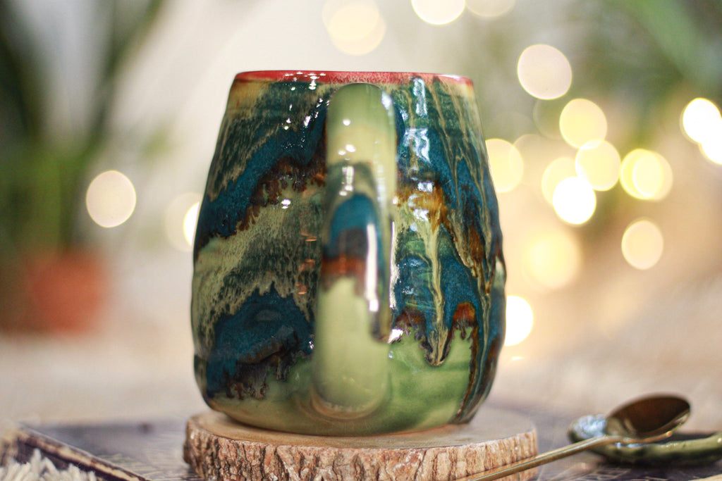 14-F EXPERIMENT Textured Mug, 20 oz.