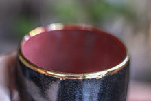Load image into Gallery viewer, 16-A+ Black Diamond Hermit Set - TOP SHELF MISFIT, 16 oz. cup/ 19 oz. bowl