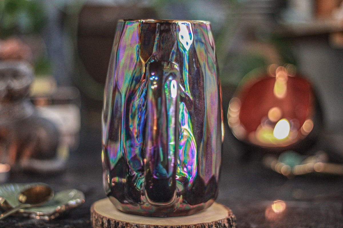 19-B PROTOTYPE Crystal Mug - TOP SHELF MISFIT, 23 oz.