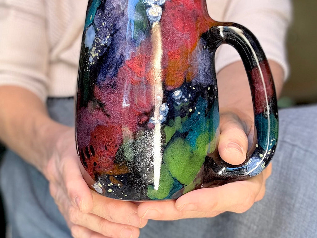 18-C Rainbow Stellar Mug, 28 oz.