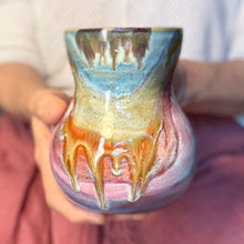Load image into Gallery viewer, 18-D Rainbow Grotto Variation Flared Mug, 20 oz.