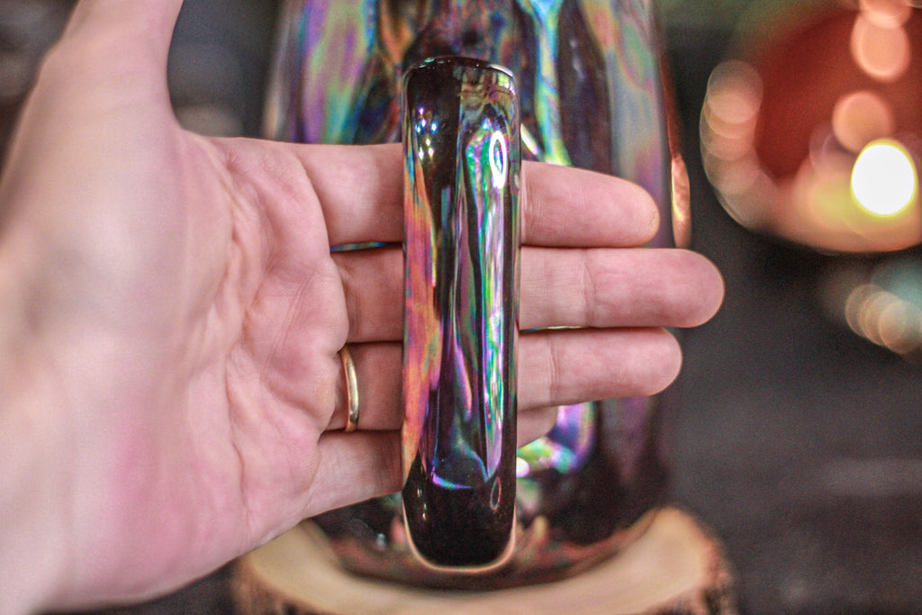 19-B PROTOTYPE Crystal Mug - TOP SHELF MISFIT, 23 oz.