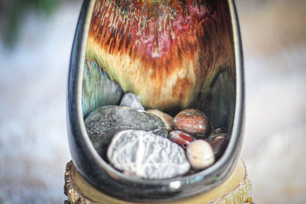 20-B Starry Night Candleholder