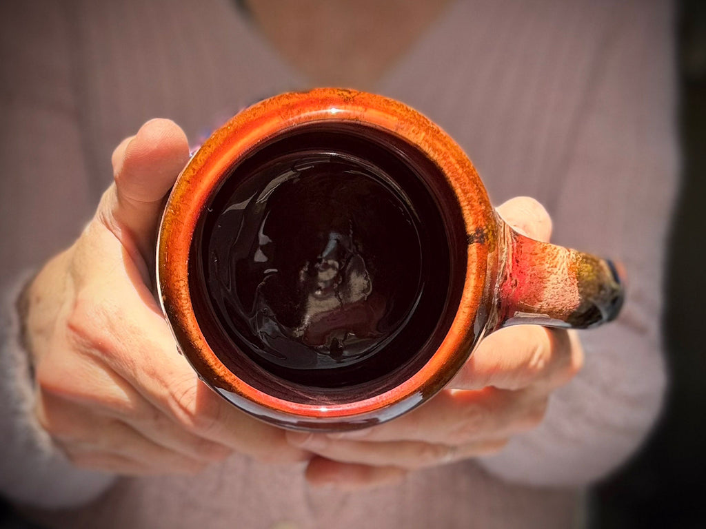 18-B Molten Gourd Mug - TOP SHELF MISFIT, 20 oz.