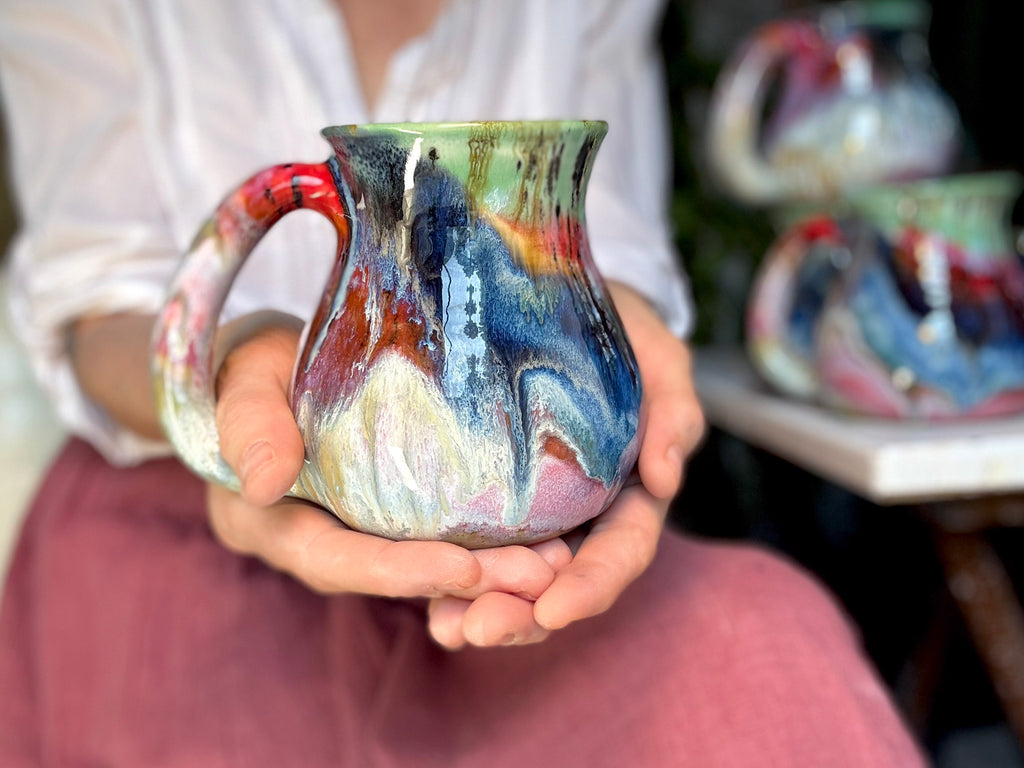 18-E Whimsy Flared Mug, 17-18 oz. (This listing is for one mug)