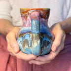 18-D Rainbow Grotto Variation Flared Mug, 20 oz.