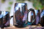 17-C Rainbow Stellar Mug - MISFIT, 25 oz. - 15% off (This listing is for one mug)