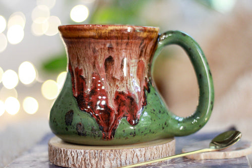 15-E Molten Melon Textured Mug, 14 oz.